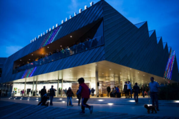 The Polygon Gallery exterior, photo: Anita Bonnarens, 2019